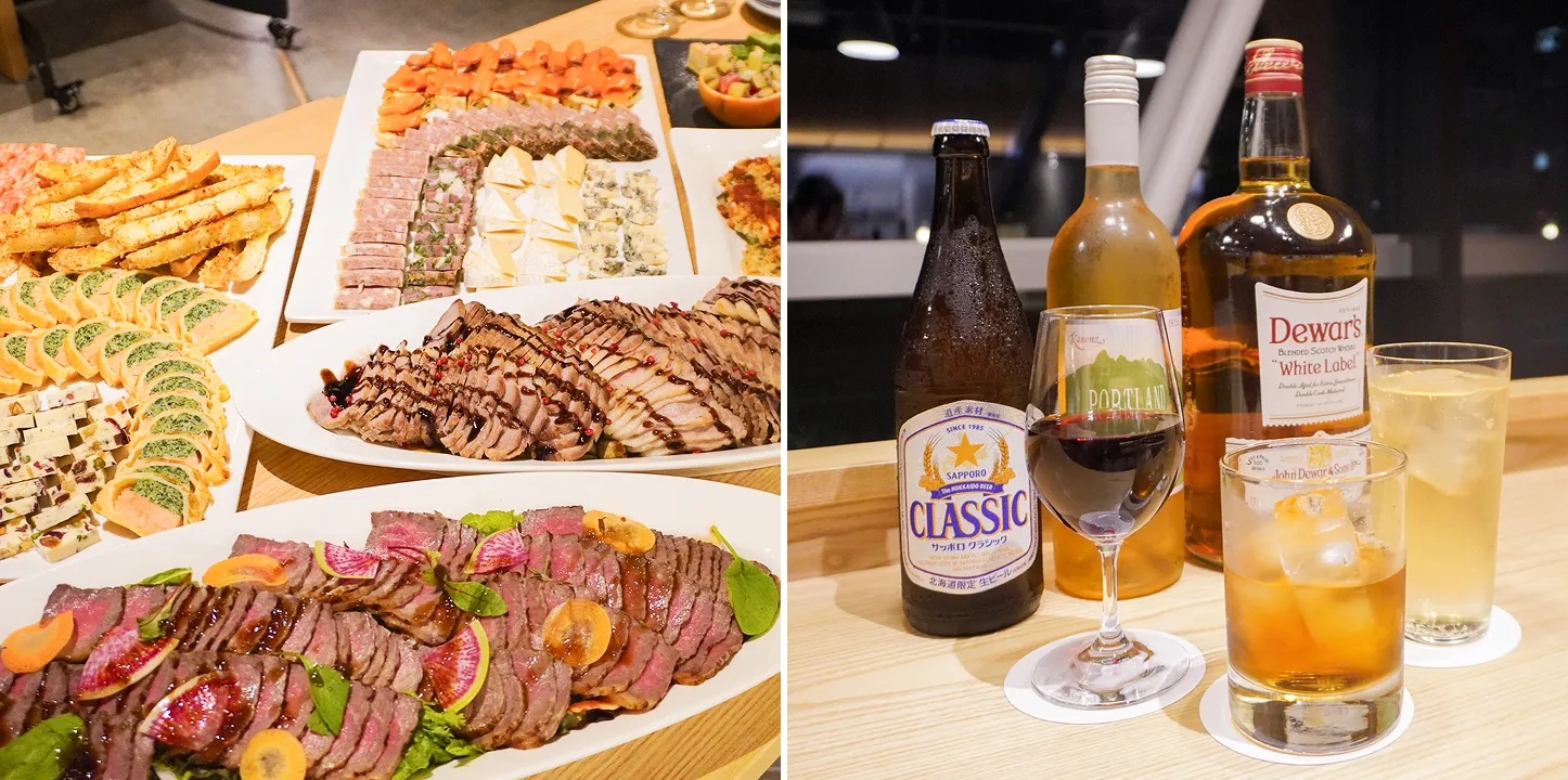 写真：ケータリング