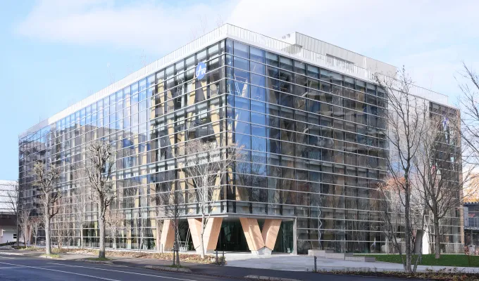 エア・ウォーターの森の外観